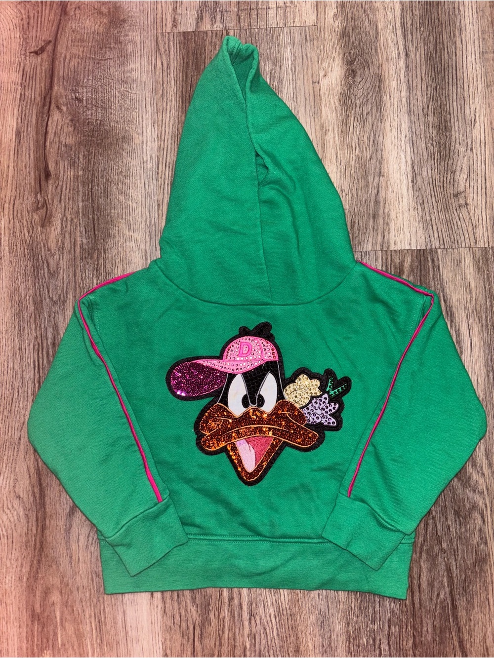 USED Toddler Girl Authentic Monnalisa Hoodie